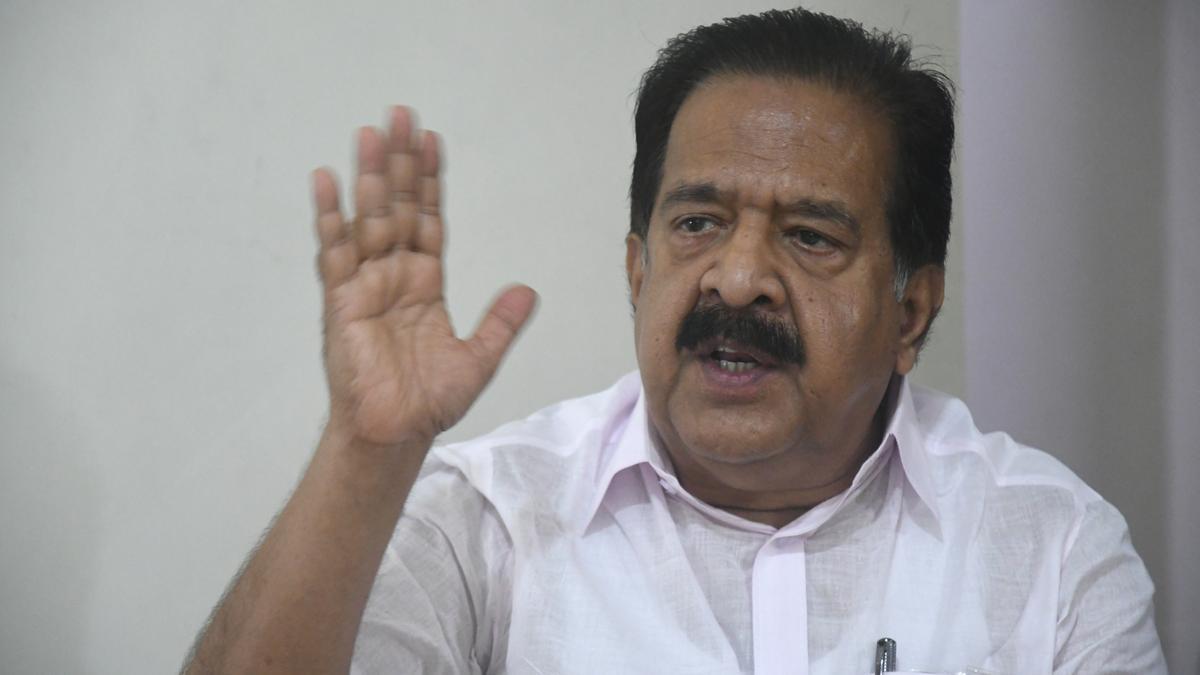 Congress' Ramesh Chennithala