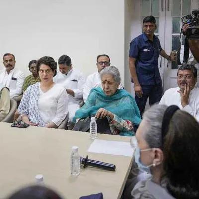 After Rahul Gandhi's Parliamentary disqualification, Congress leaders convene