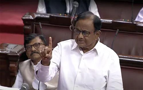 Senior Congress MP P Chidambaram