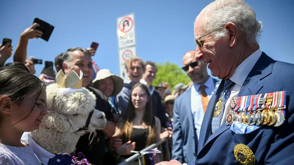 King Charles in Canberra