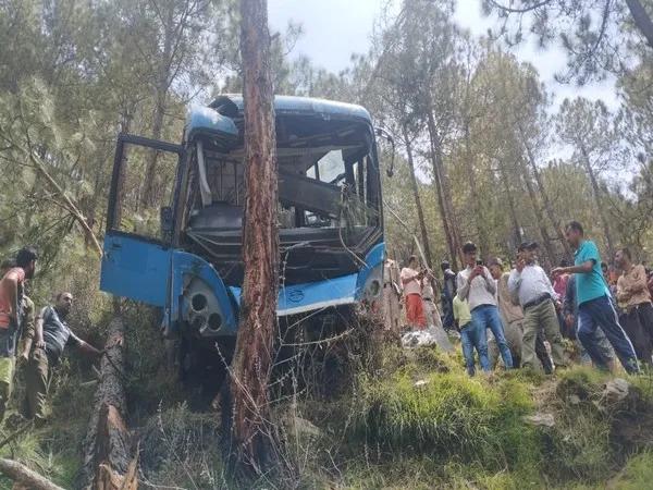 Bus With Over 40 Passengers Falls Into Gorge