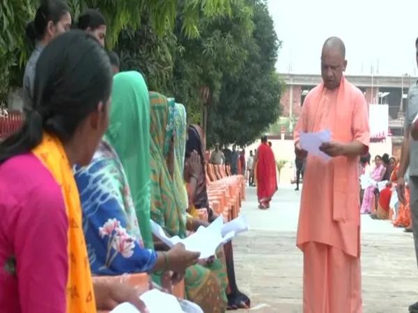 Yogi At Janata Darshan 
