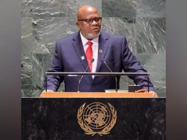 The President of the 78th session of the United Nations General Assembly (PGA) Dennis Francis
