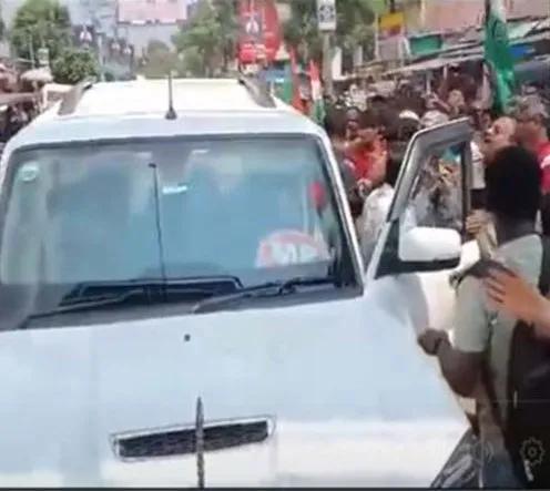 BJP MP Jayanta Kumar's car gheraoed in Siliguri