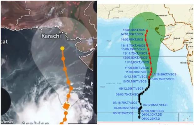 Cyclone Biparjoy Moves 910 Km South Of Karachi