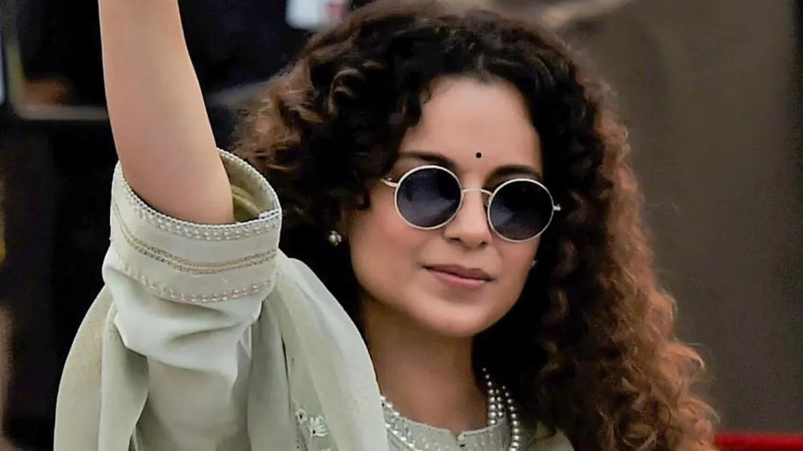 Bollywood actoress and BJP candidate Kangana Ranaut