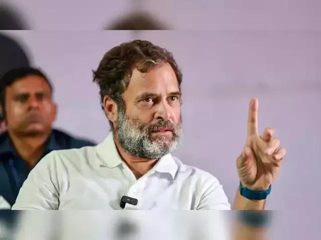 Congress leader Rahul Gandhi.