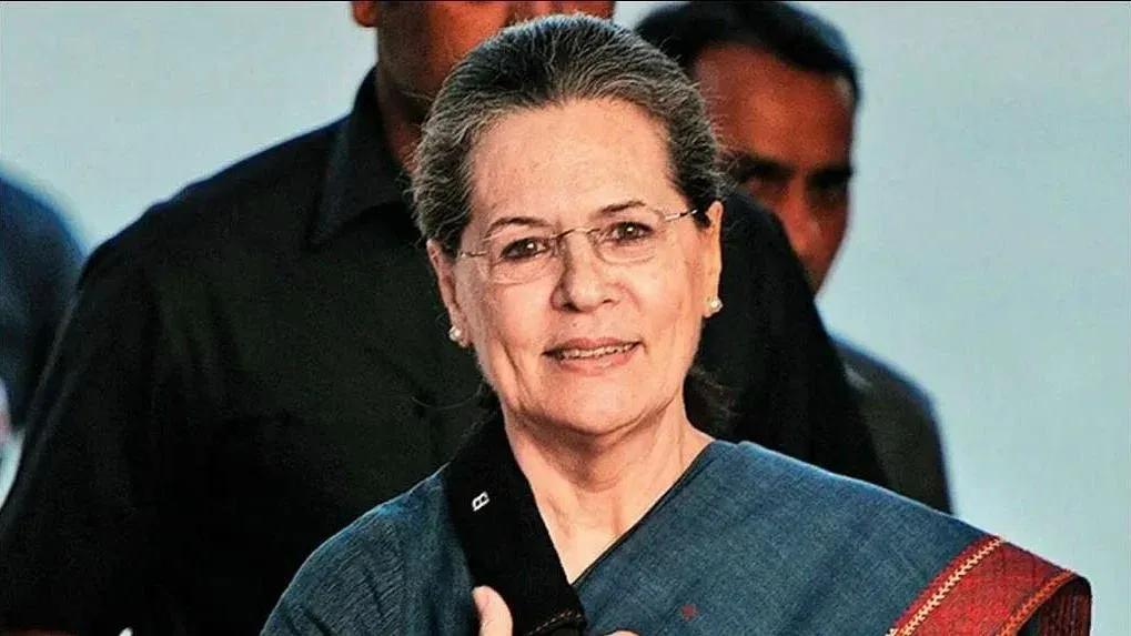 Congress leader Sonia Gandhi.