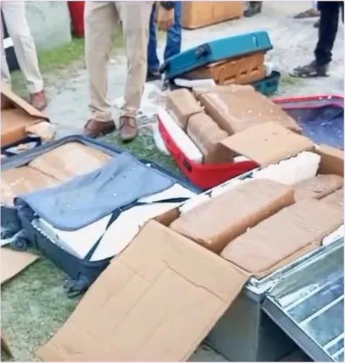 Huge narcotics consignment in vehicle with CISF sticker seized by police in Bengal’s Dalkhola