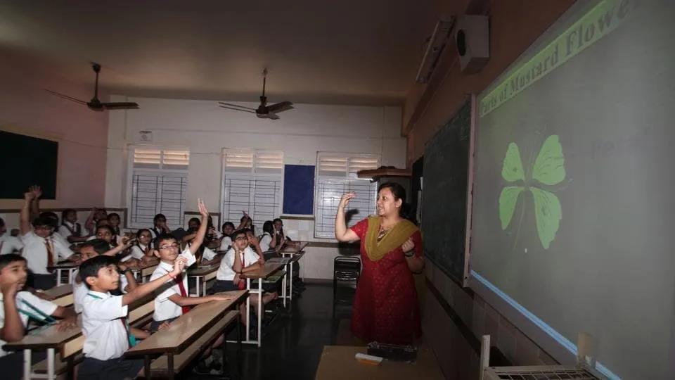 Representative image of a classroom in a school