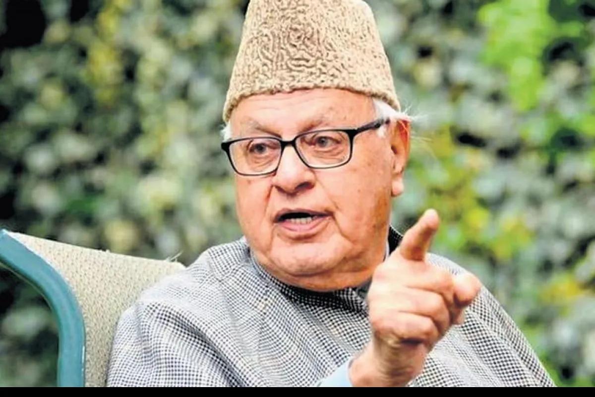 National Conference President Farooq Abdullah.