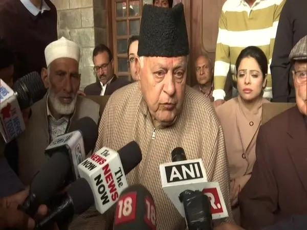 Former J-K Chief Minister Farooq Abdullah