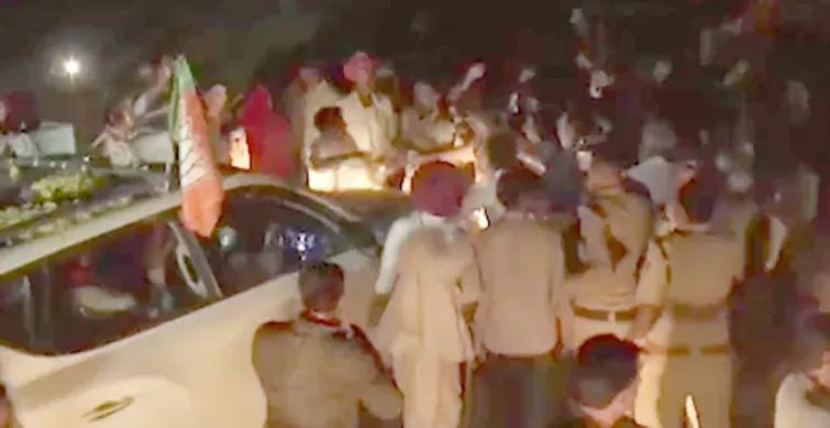 Villagers attack BJP's Jan Ashirwad Yatra in MP's Neemuch