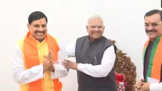 Madhya Pradesh CM-designate Mohan Yadav meets Governor Mangubhai C. Patel