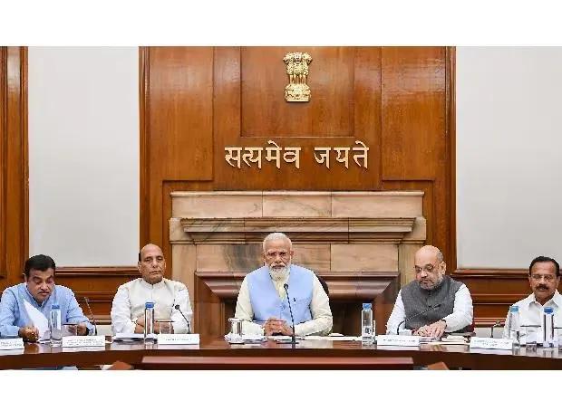 Prime Minister Narendra Modi cabinet meeting