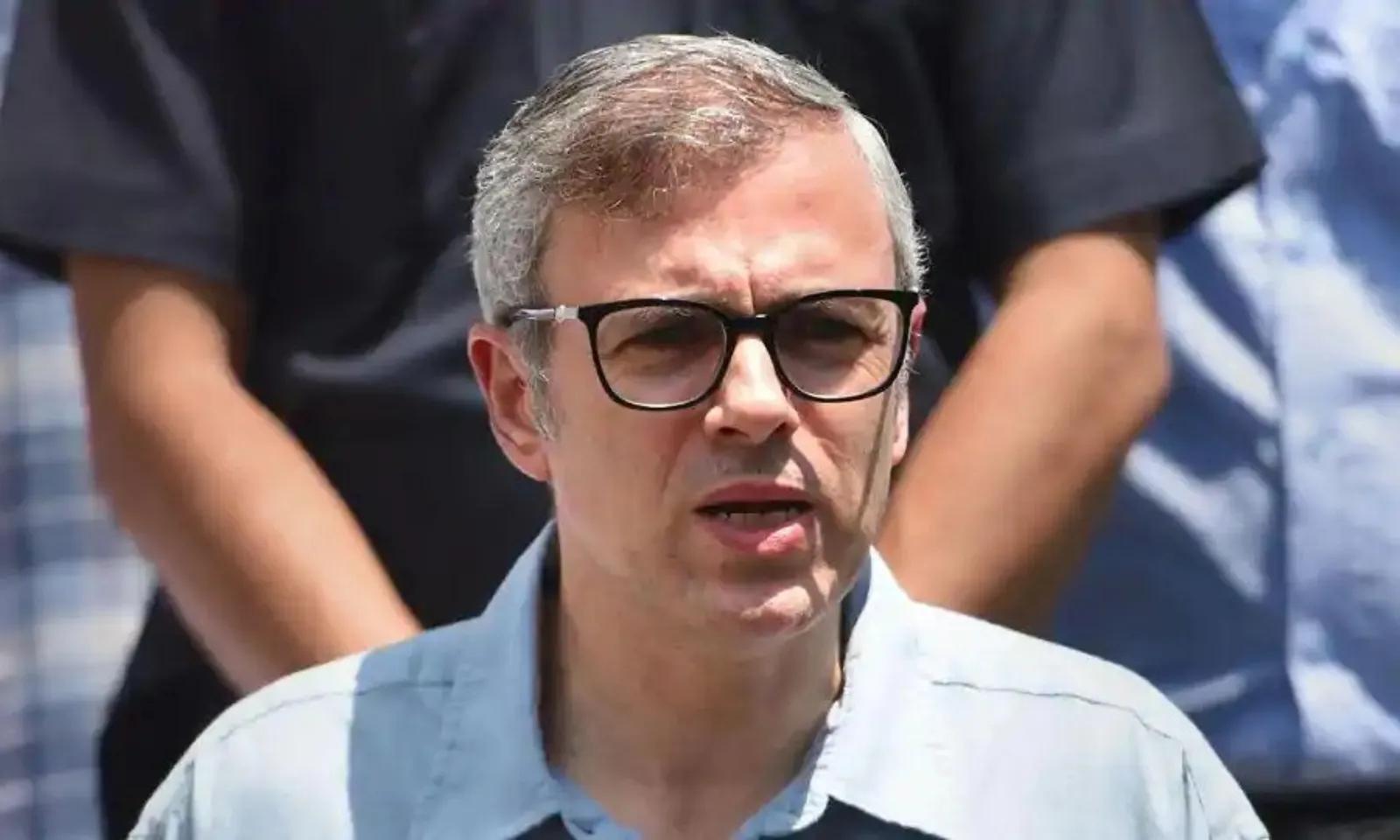 Former Jammu and Kashmir's Chief Minister Omar Abdullah