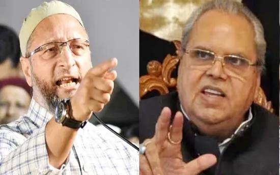 Owaisi, Satya Pal Malik