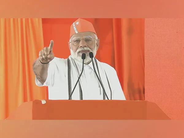 Prime Minister Narendra Modi in Adilabad