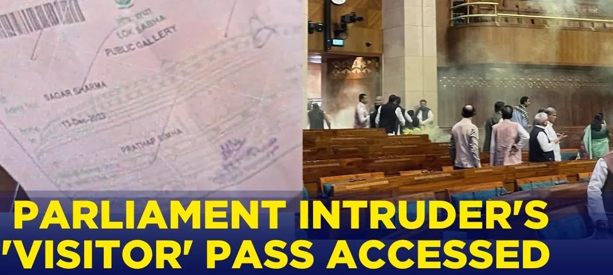 Man used pass issued on BJP MP in Security breach