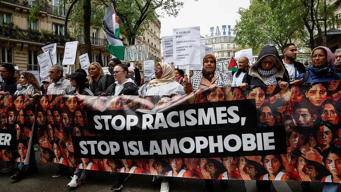 Protest against Islamophobia