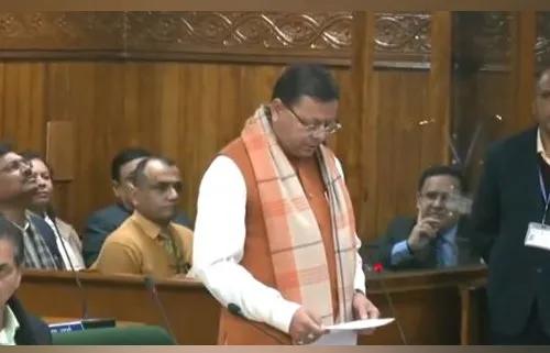 Chief Minister Pushkar Singh Dhami