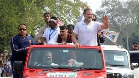 Rahul Gandhi Yatra Gujrat