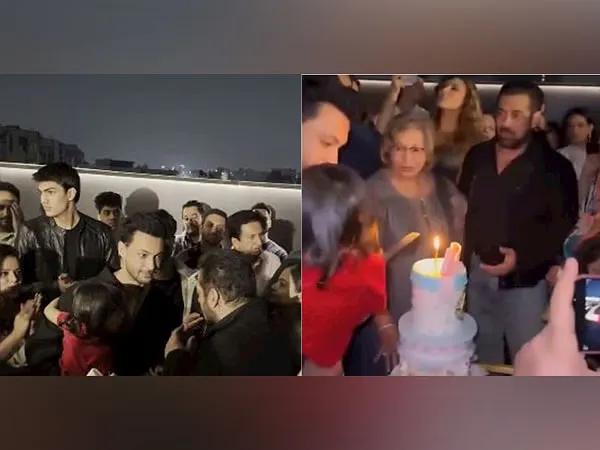 Visuals at Salman Khan Birthday Celebration