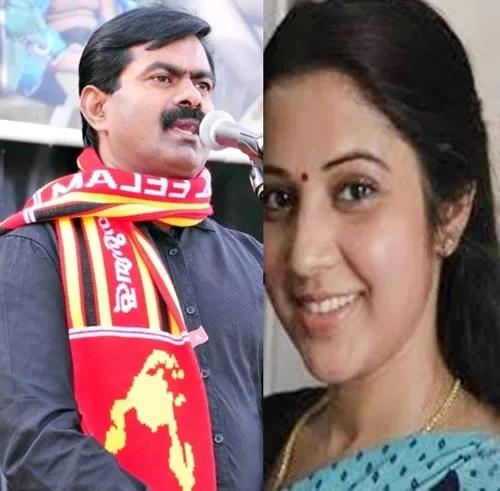 Seeman summoned by police in complaint filed by actress Vijayalakshmi