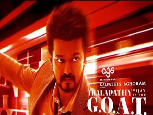 Thalapathy Vijay's 'GOAT' poster