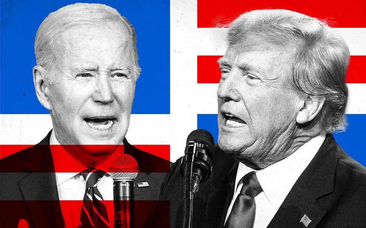 Joe Biden and Donald Trump