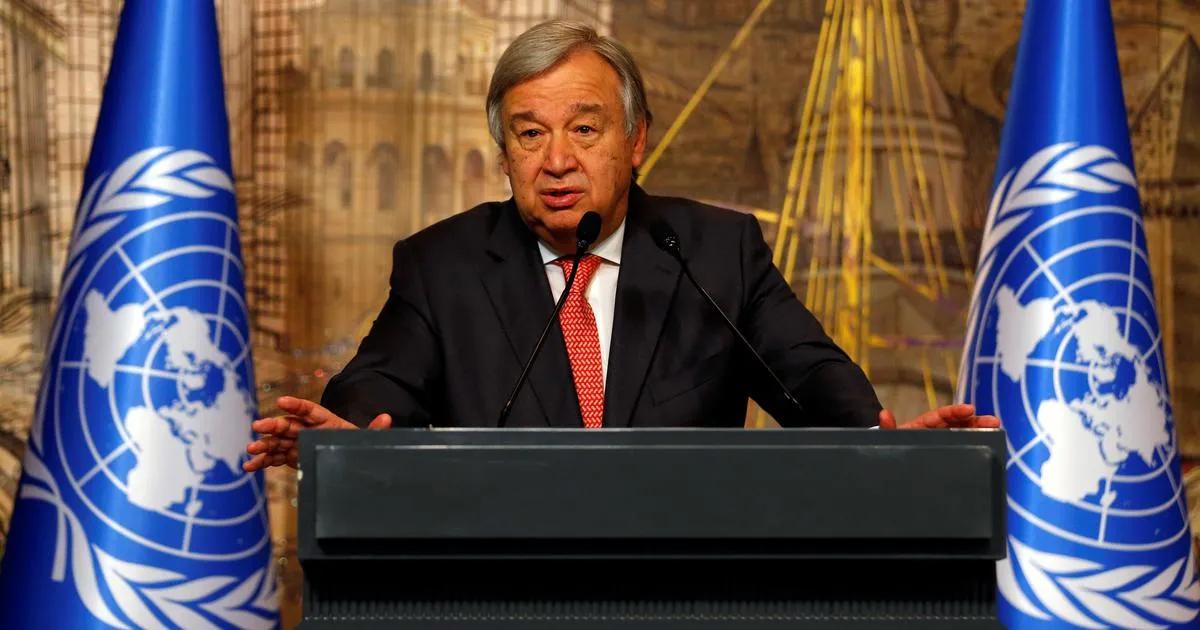 UN Secretary-General Antonio Guterres