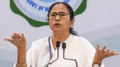 West Bengal CM Mamata Banerjee.