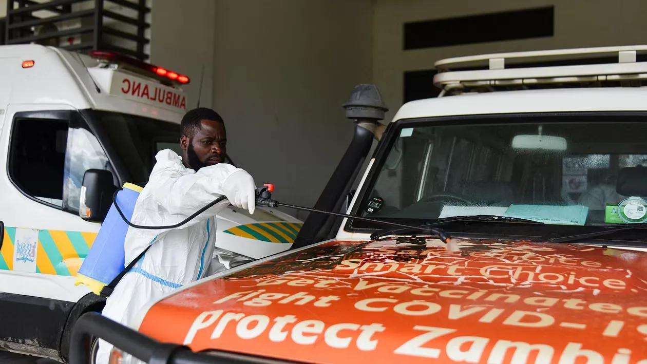 A temporary cholera treatment centre