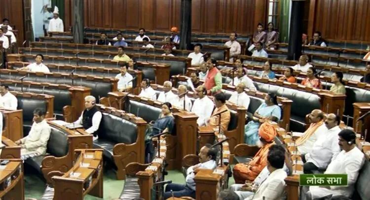 LS adjourned till 2 pm amid Oppn protests over Manipur violence