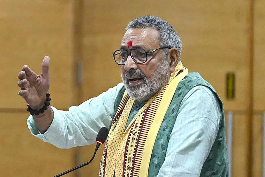 Union Minister Giriraj Singh