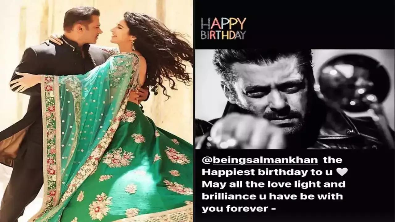 Katrina Kaif Birthday Wish to Salman Khan