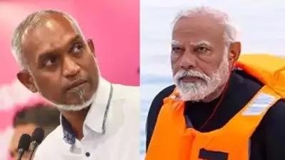 Narendra Modi and Mohamed Muizzu