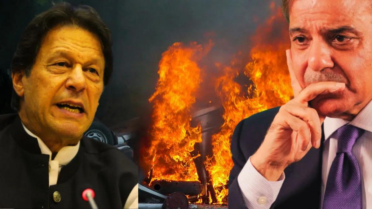 Pak PM Sharif blames Imran Khan for mayhem by his supporters following his arrest