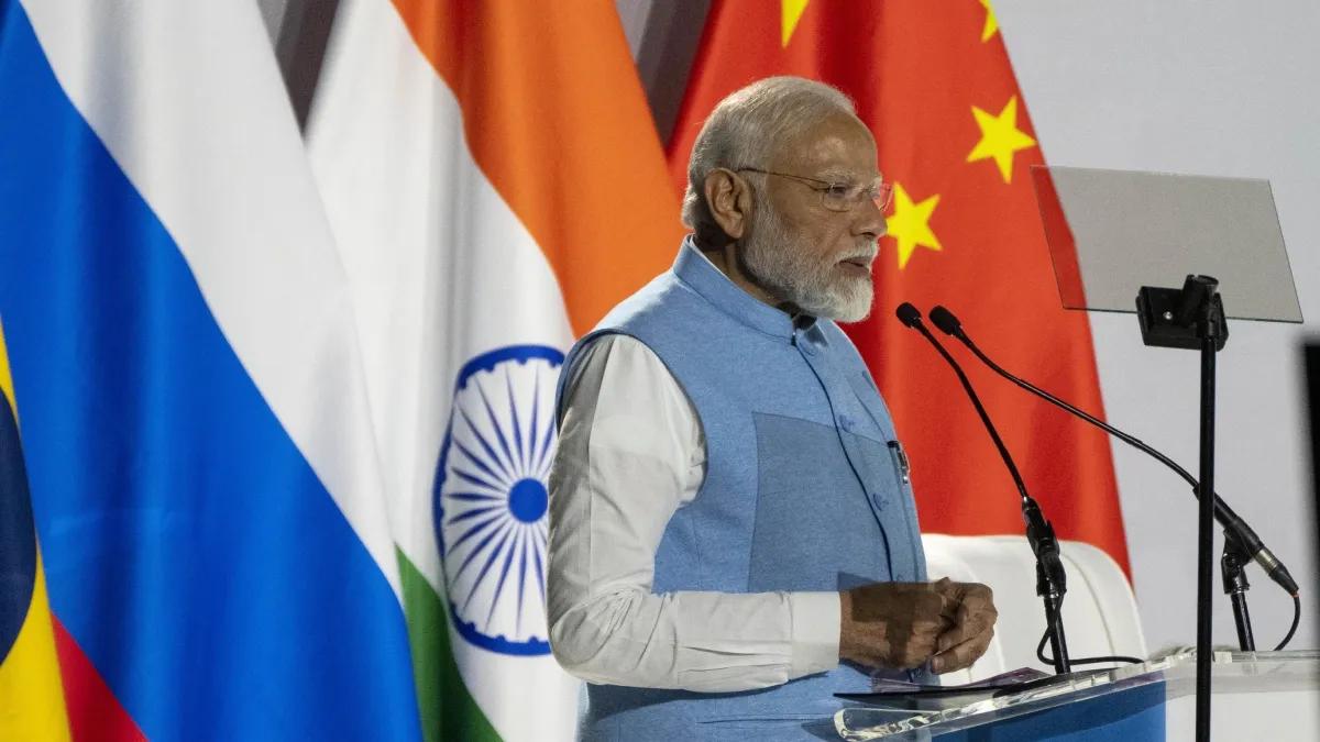 PM Modi at BRICS