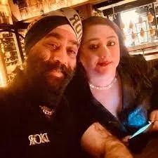 A Sikh restaurant owner based in London