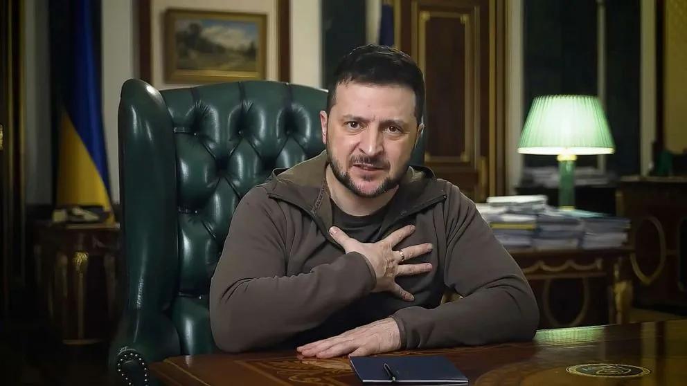 Ukraine's President Volodymyr Zelenskyy.  [Credit: ABC News]