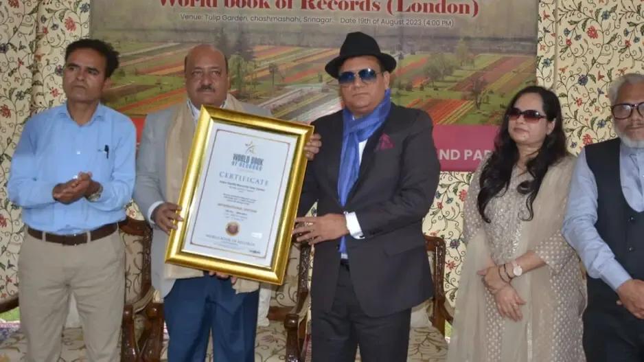 Srinagar’s Tulip Garden enters World Book