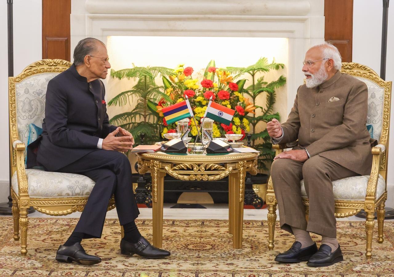PM Modi reiterates India's steadfast commitment to development priorities of Mauritius