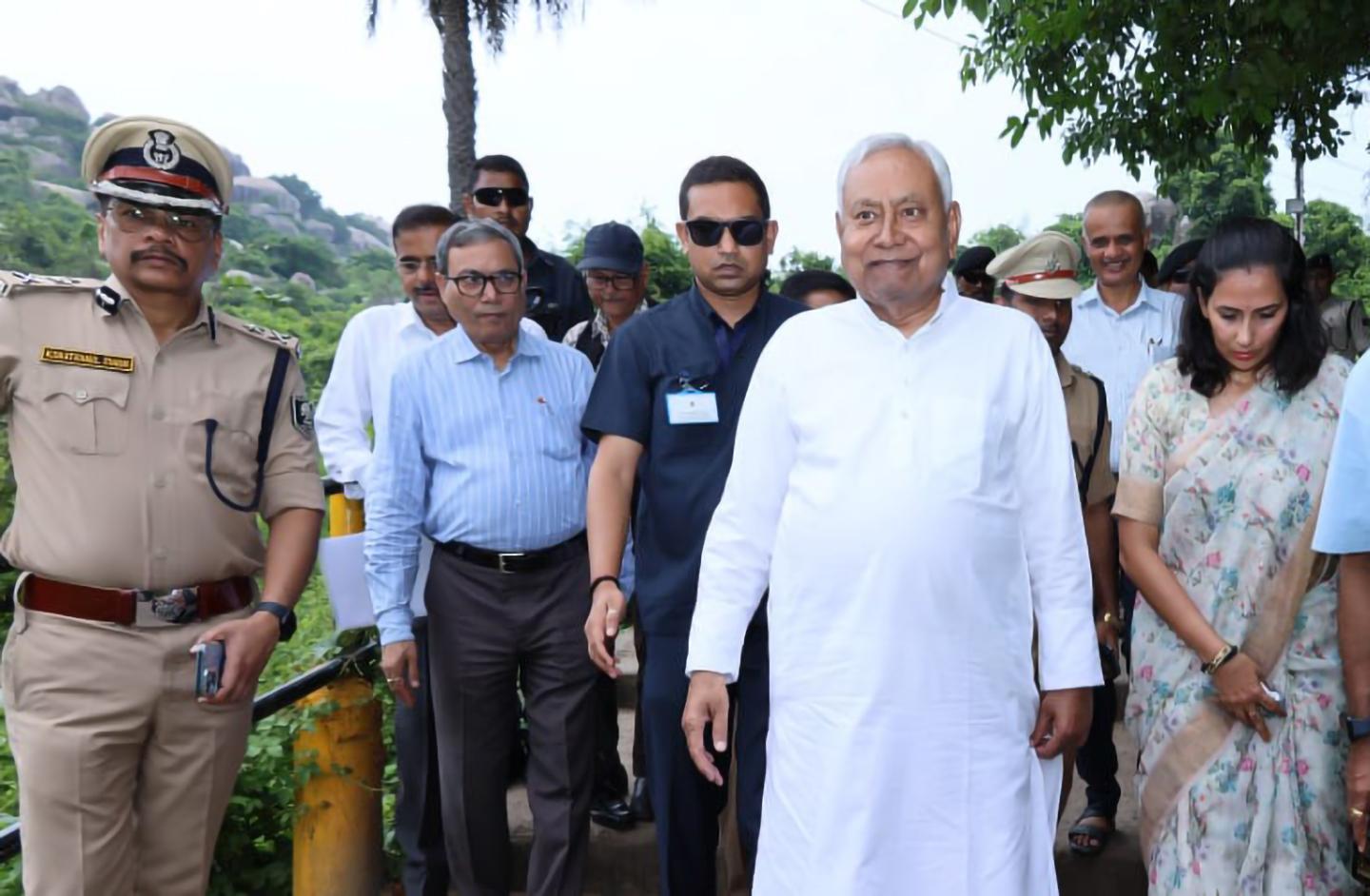 CM Kumar lays foundation stones for Rs 570 cr development projects in Muzaffarpur