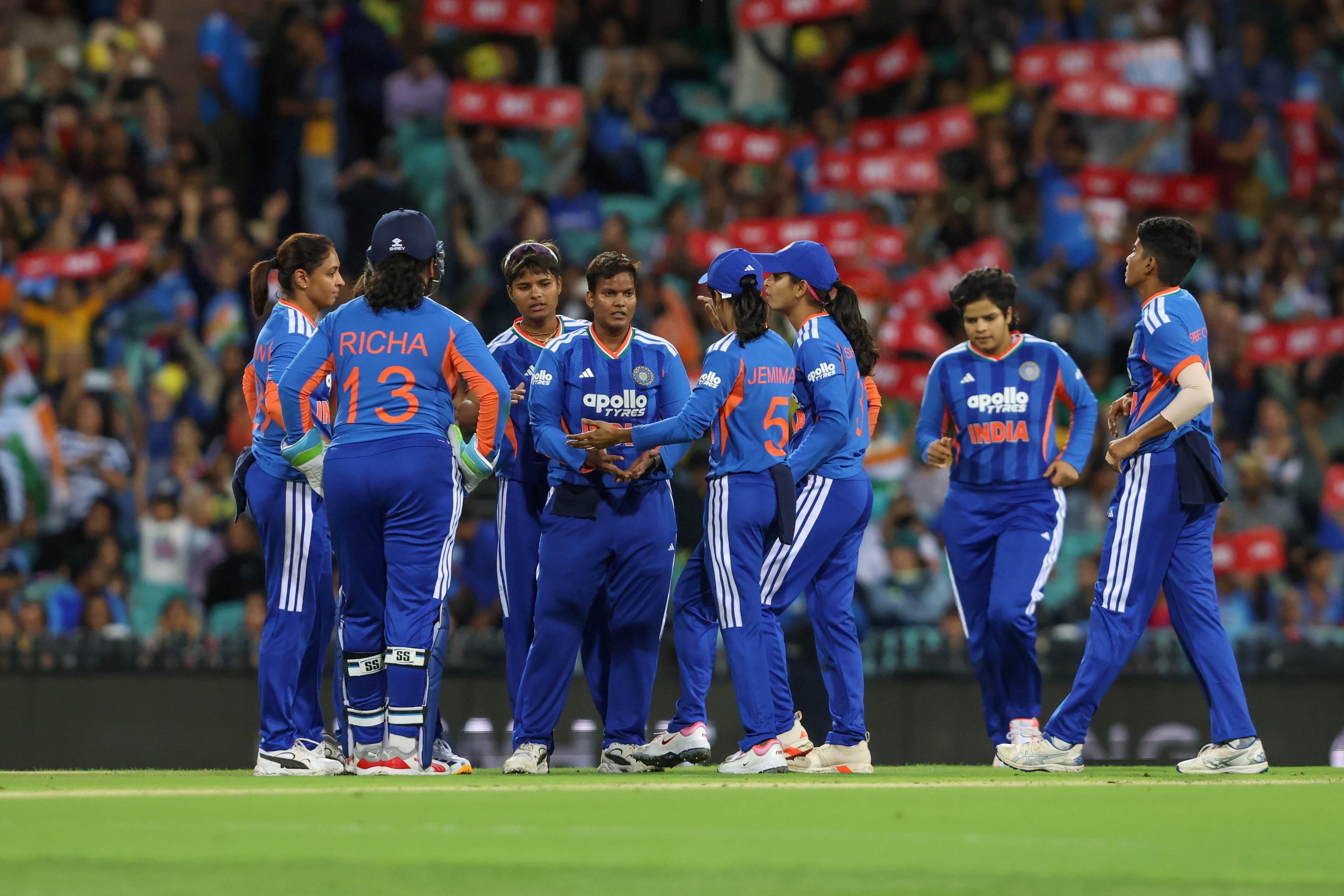 1st T20I: Arundhati picks 4-22 as India beat Australia by 21 runs via DLS method