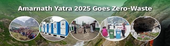Swachh Bharat Mission Urban 2.0: Amarnath Yatra 2025 goes zero-waste