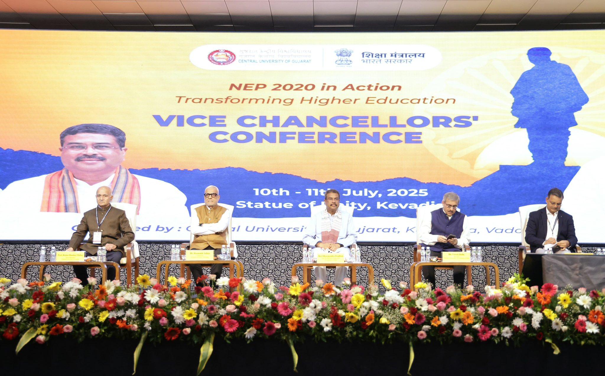 Dharmendra Pradhan flags off national meet on NEP implementation in Gujarat
