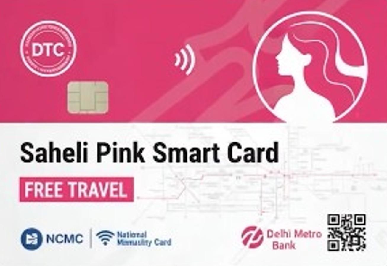 ‘Pink Saheli Smart Card’ to boost ease of travel for women, girls: Delhi CM