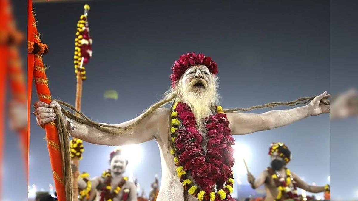 Naga Sadhus of Juna Akhada Take Holy Dip