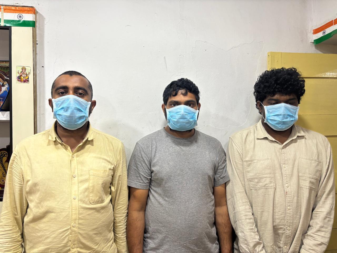 Three drug peddlers arrested in Hyderabad, MDMA seized
